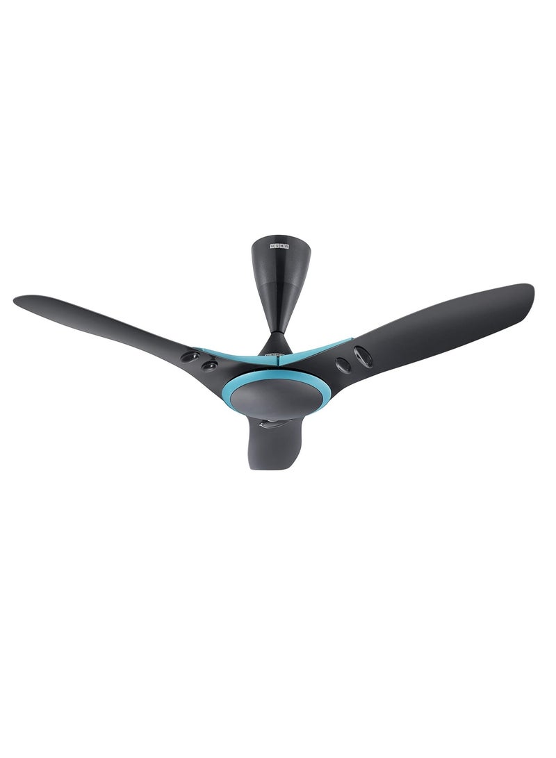 Usha Ex9 1200Mm High Speed Dust Resistant 5 Star Premium Ceiling Fan (Moonlight Black) - Image 1